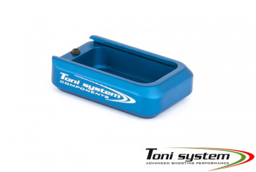 TONI SYSTEMS - +1 round pad magazine extension   for CZ Shadow - Blue - PAD1CZ-BL - Canada