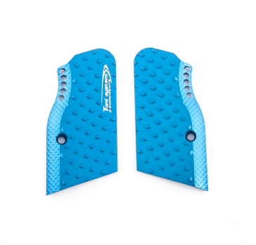 TONI SYSTEMS - Vibram lighter short grips - small frame for Tanfoglio - Blue - GTSAIDPAC-BL - Canada