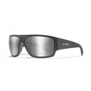 Wiley X - "VALLUS"  Silver Flash Lens in Matte Graphite Frame  - Protective Eyewear