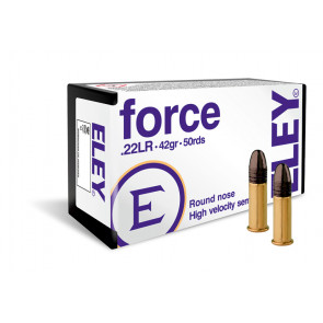 Eley Force Ammunition .22lr Smallbore