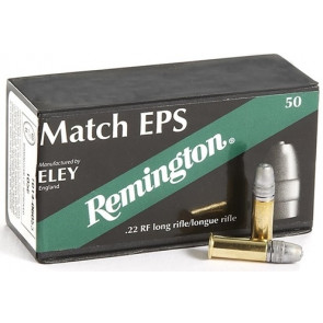 REMINGTON ELEY 22 LR, MATCH EPS smallbore ammunition