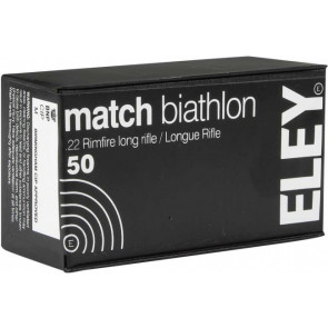Eley Match Biathlon Ammunition .22lr Smallbore