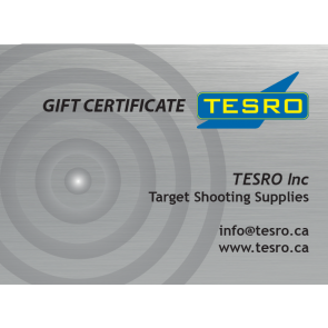 TESRO Inc Gift Certificate