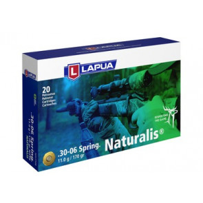 .30-06 Spting. 170gr. (11g) Naturalis LR - Lapua N558 - Box of 20