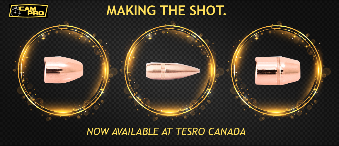 Campro bullets for relaoding now available at tesro canada